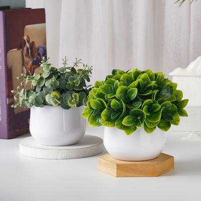 Simulation Bonsai Desktop Ornament Hause Garten Kleine Mini Grün Micro Landschaft Home Dekorationen