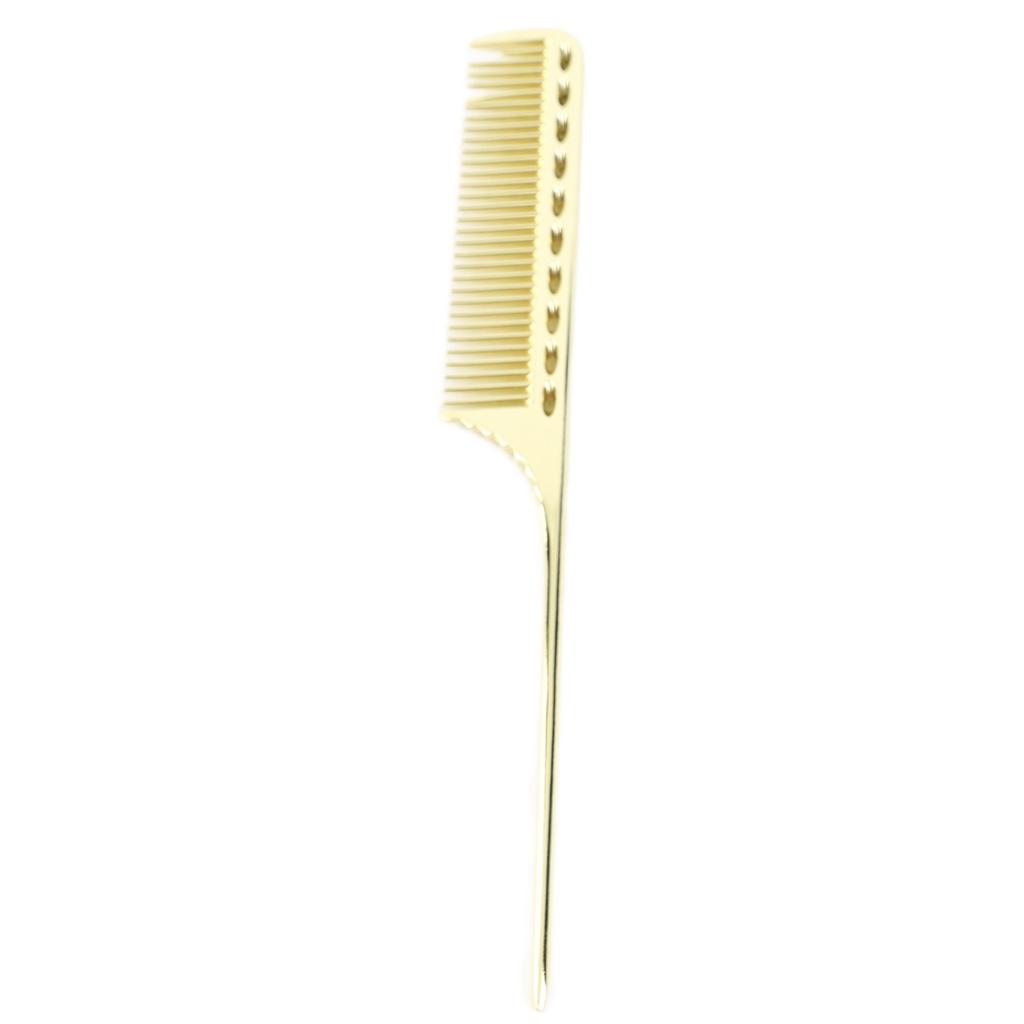 Salon Rat Tail Hair Comb Men Women Styling Comb Professional Barber Aluminum Metal Comb