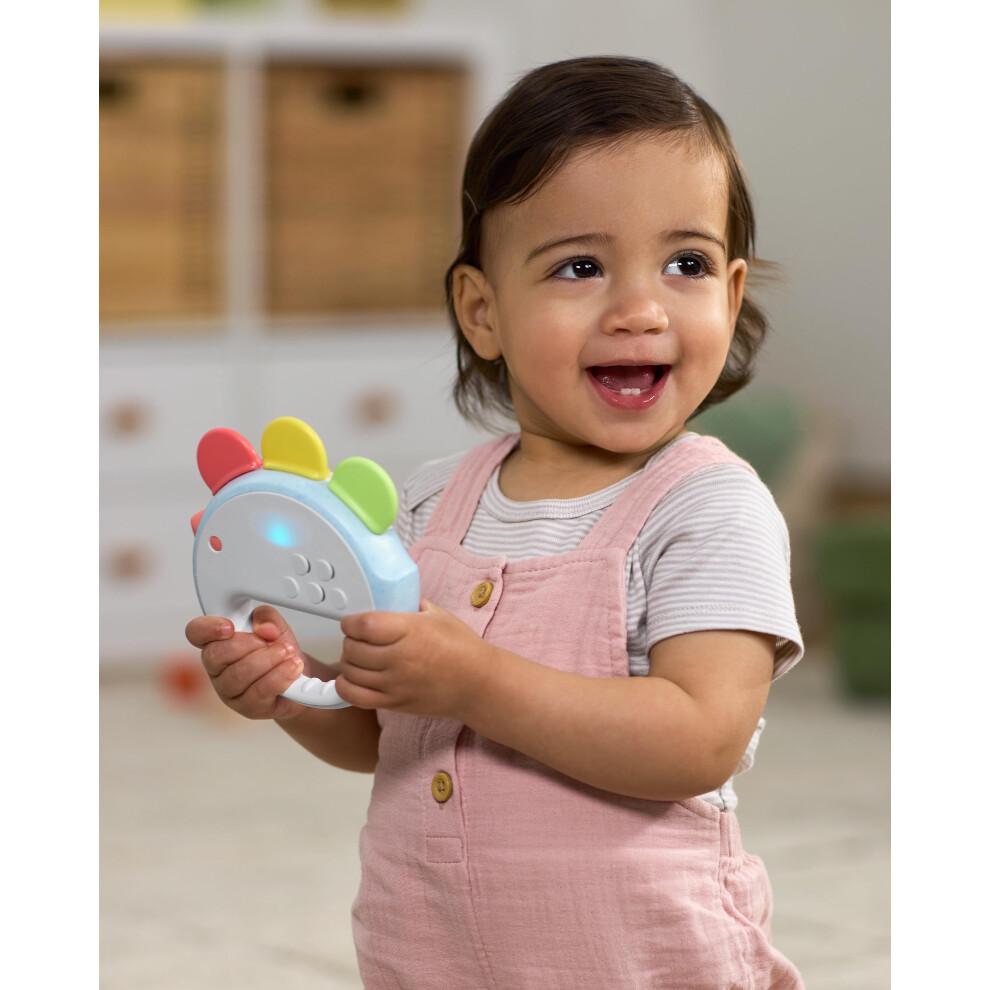 Skip Hop Musical Baby Toy with Sounds Lights and Music Farmstand Feelin' Clucky Tambourine Age 9m+