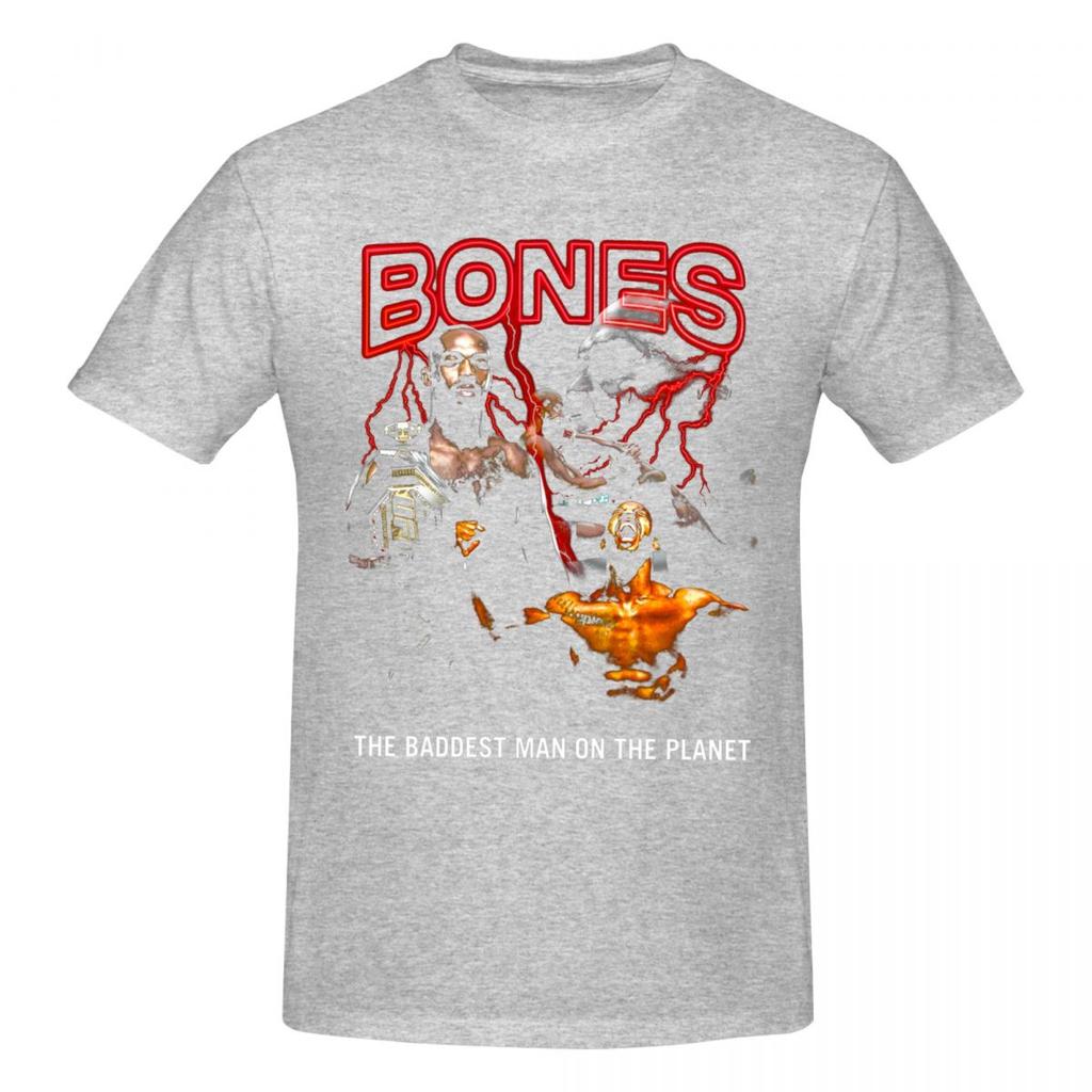 Jon Jones Bones Trendige T-Shirts Grafik Y2k Geschenke Rundhals Unisex Wounisex T-Shirt Kleidung