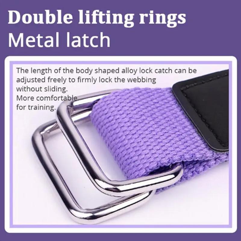 Hava Yogası Hamağı Salıncak Kapı Ters Halat Germe Kemeri Esneklik Germe Bacak Germe Kemeri Bale Dans Jimnastik Antrenörü