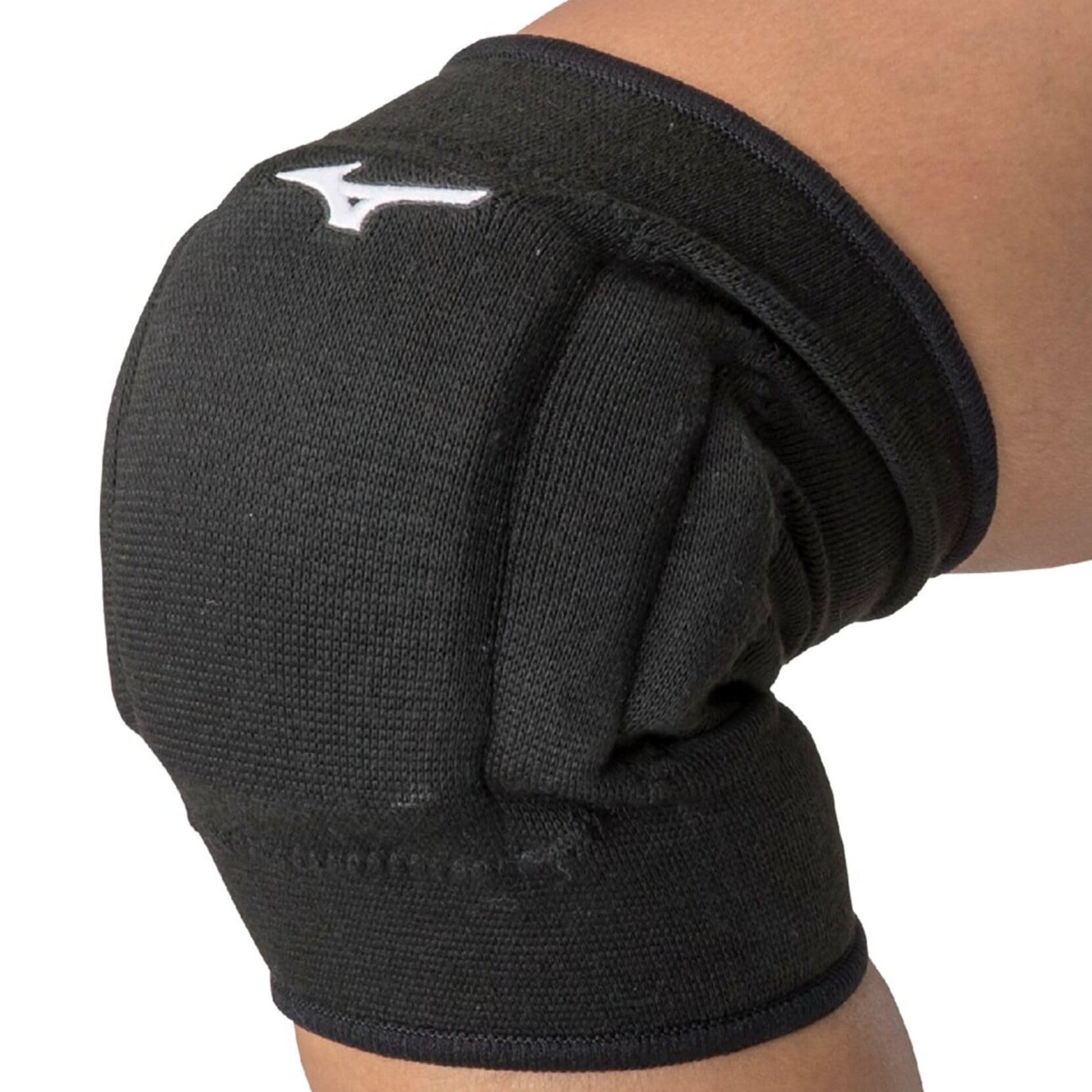 

MIZUNO Volleyball Knee Support V2MYA201 Black x 1 pc (with Pads, Women s) White,