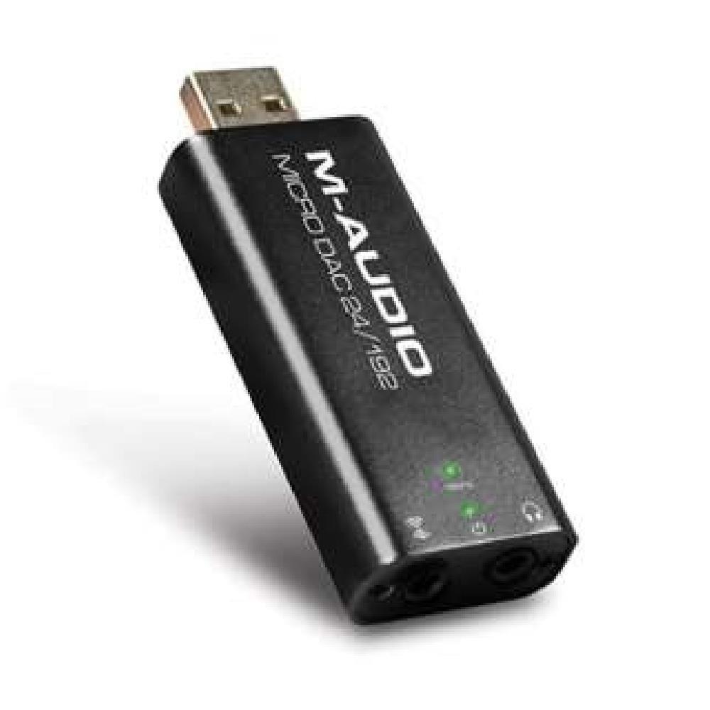 

M-Audio USB-DAC, High-Resolution Audio Compatible, Digital-to-Analog Converter, Micro DAC 24/192