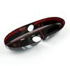 Black Union Jack UK Flag Rear View Mirror Cover For MINI Cooper R55 R56 R57 NEW