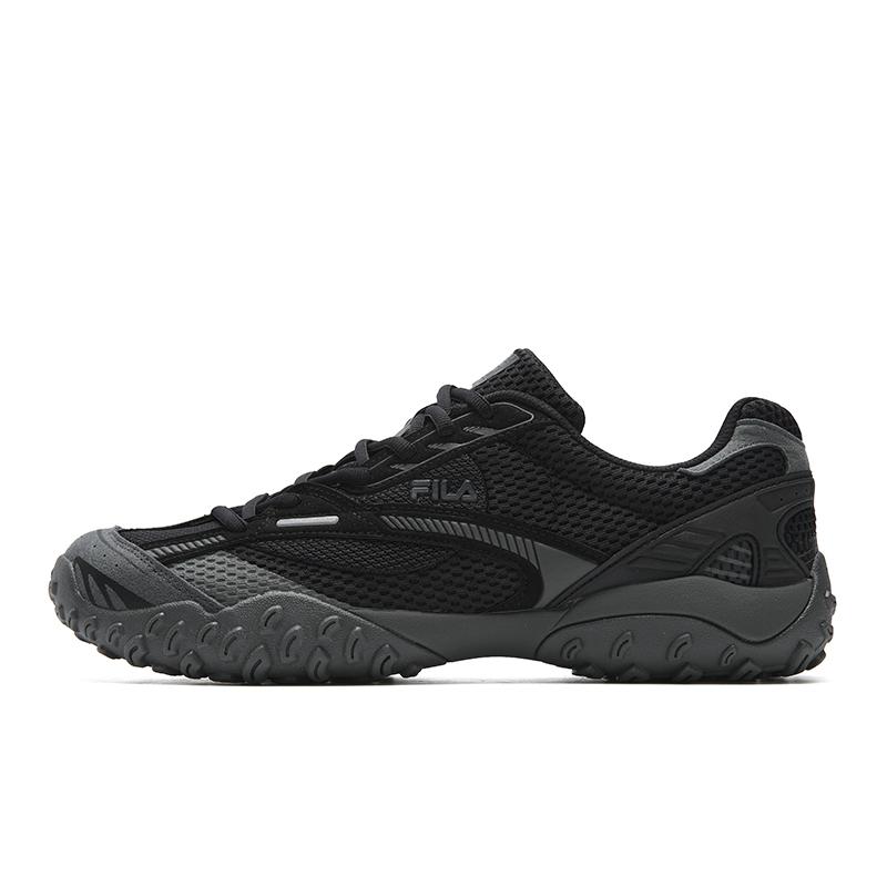 

FILA ECHAPPE 2 Abrasion Resistant, Breathable, Lightweight Low top Casual Shoes Men s Gallant Black/Shadow Black Gray F12M612164FBD 42