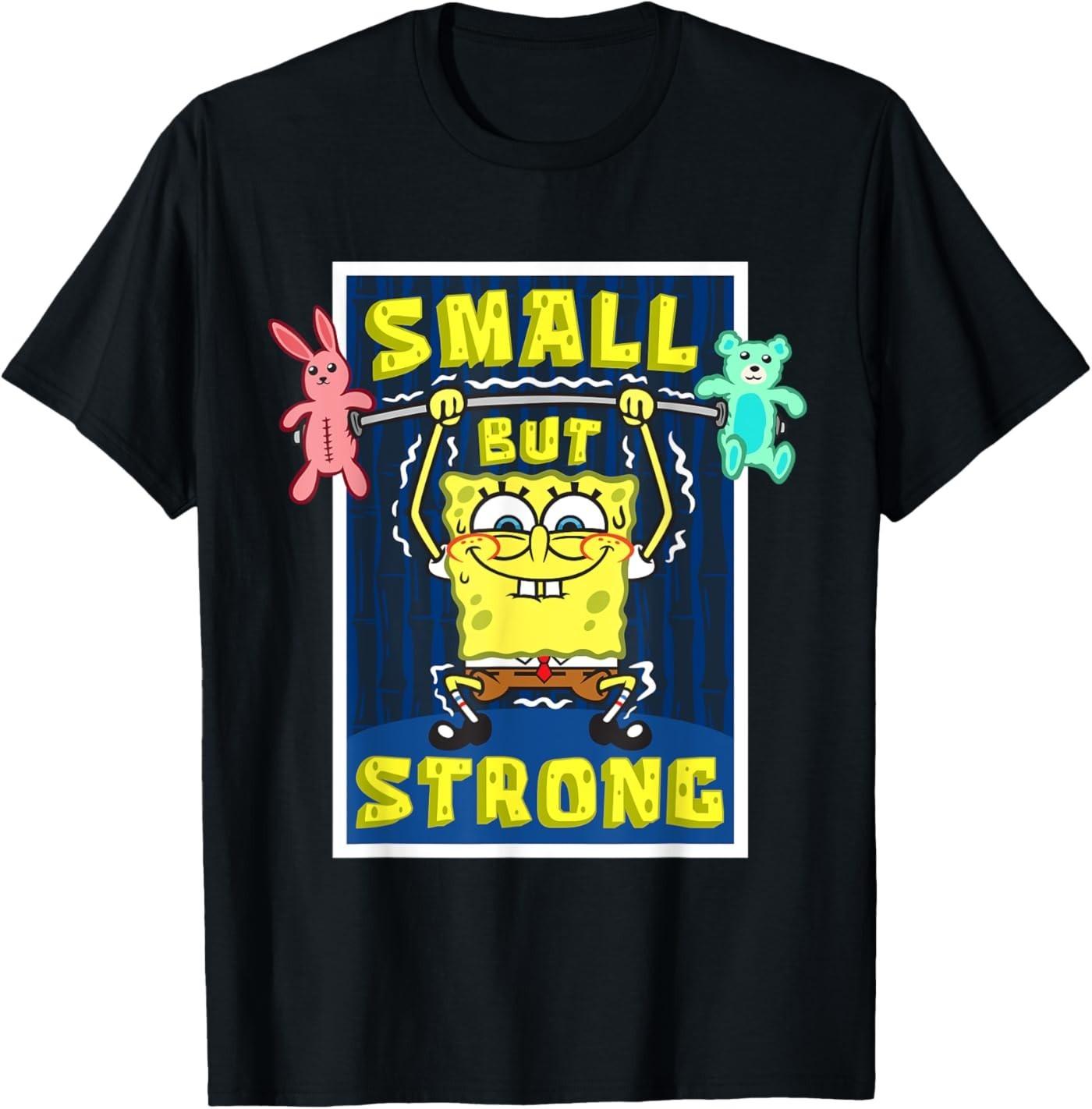 SpongeBob SquarePants SpongeBob Small But Strong SpongeBob Boys Girls Birthday L