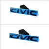 Car front and rear logo sticker accessories For Honda Civic FIT Accord Prelude CRV 5th Mugen CRZ CRX Jazz HRV Pilot Odyssey Elys