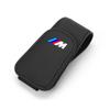 KSMH6 Car Sun Visor Magnetic Leather Sunglasses Clip For BMW M Performance E46 E90 E60 F20 X1 F10 F30 X3 E70 E87 E36 G11 X