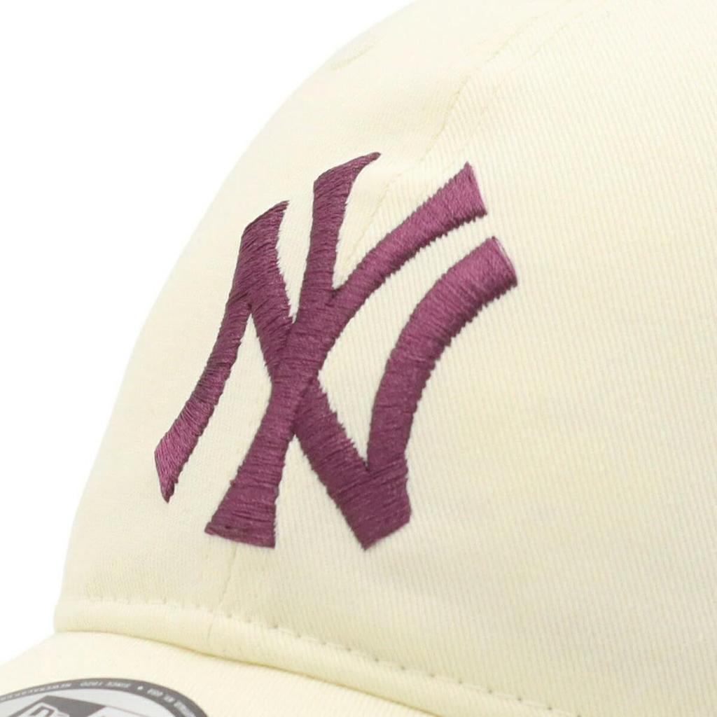 ONSPOTZ NY Chrome 9Twenty Long MLB New York Yankees [New Era] Low-profile cap, exclusive, White, L/XL, Visor, Non-Washed,