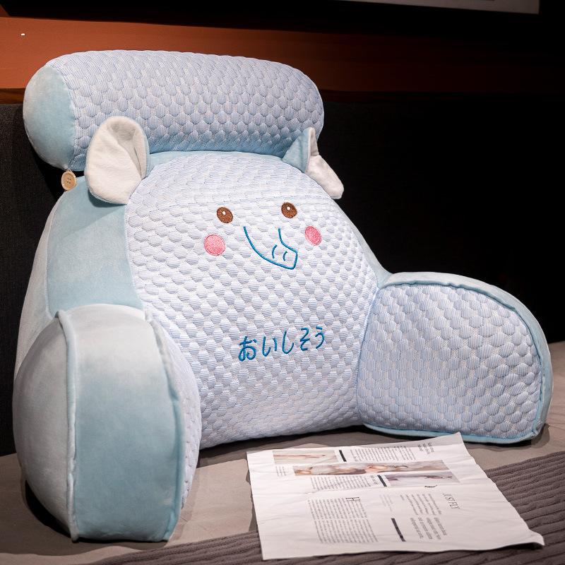 Four Season Universal Large Backrest Pregnant Women's Waist Relaxation Cushion Soft Waist Protection Pillows Soft and Comfortable Sofa Hug Pillow