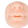 Silicone Nose Mouth Model Piercing Practice Skin Compact Stable Performance Fake Lip Salon
