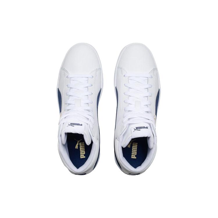 New PUMA 1948 Mid Cozy Breathable Mid Tops Casual Skateboarding Shoes Unisex White 359169-08