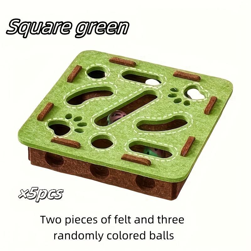 

Automatic Chase Pet Toys Self-hi To Relieve Boredom Cat Run Fast Pet Puzzle Maze Tease Cat Bell Ball