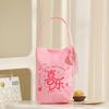 Fashion Canvas Wedding Candy Bag Tassels Bowknot Chinese Style Handbag Drawstring Handbag Small Wrist Bag Birthday