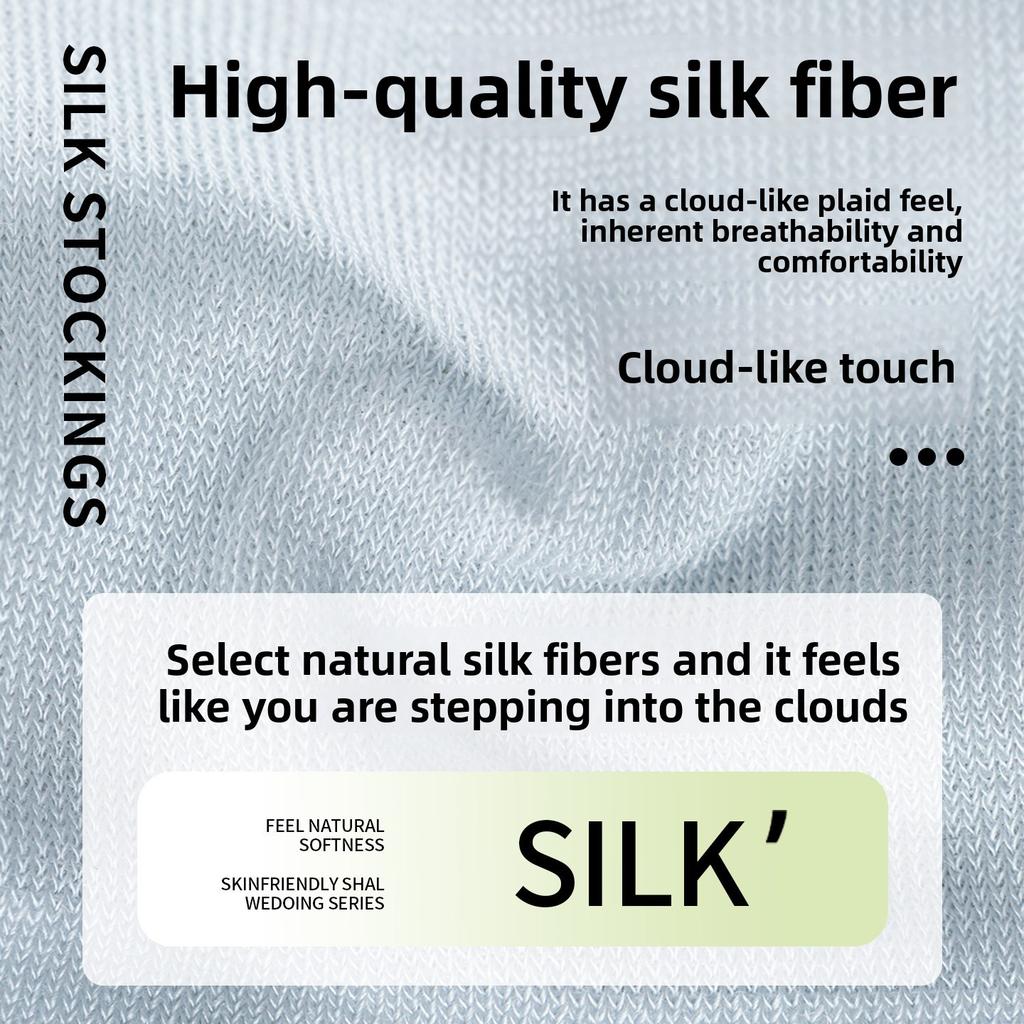 Silk Stockings for Children with Two Toes, Boat-shaped, with Mesh Design for Ventilation, Anti-odor and Sweat Absorption.
