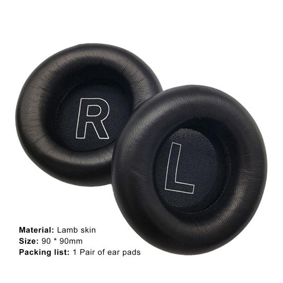 1 Pair Headphone Sleeves Waterproof Replaceable Breathable Soft Headset Ear Pads for B&O Beoplay HX H7 H9 H9i Gen3