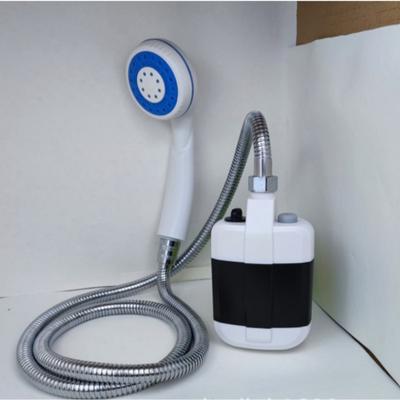 Tragbares Outdoor-Duschkopf-Set Handheld Campingdusche Pumpe Wandern Auto Reisedusche Elektrowerkzeug