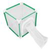 Cube Butterflies Cage with Sleeve Door Portable Butterflies Habitat Cage for Indoor Outdoor Activiti