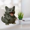 Collectible Dog Figurine Handmade Resin Puppy Ornament Desktop Dog Statue for Home Office Desk Bookshelf Dog Lovers Gift