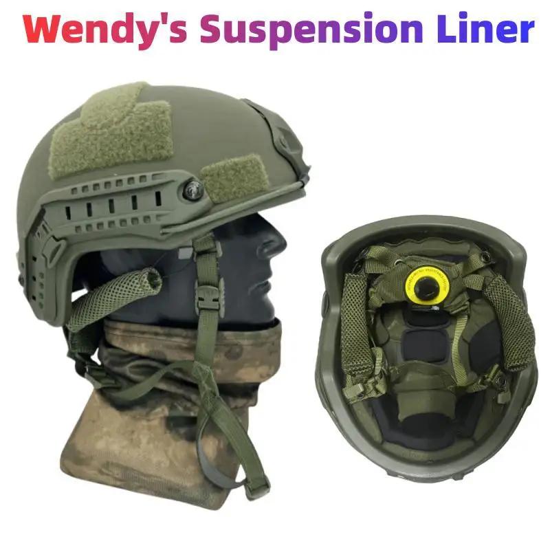 Ballistischer ACH High Cut Taktischer Helm Kevla Hochwertiger Ballistischer Helm NIJ IIIA FAST Wendy's Aufhängungspolster Ballistischer Helm