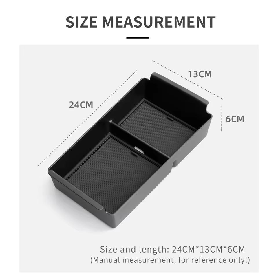Left Rudder for Chery Tiggo8 Pro/8 Pro Max 2025 2025 Armrest Storage Box Center Console Organizer Tray Car Interior Accessories