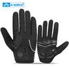 INBIKE Fahrradhandschuhe Touchscreen Fahrradsport Handschuhe Stoßfest MTB Vollfinger Bike Rennradhandschuh für Biker Herren mit Handflächenpolster