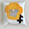 Pure Cotton Embroidered Office Cushion Pillowcase Car Cushion Cover 45X45CM Lumbar Pillowcases Sofa Pillowcase