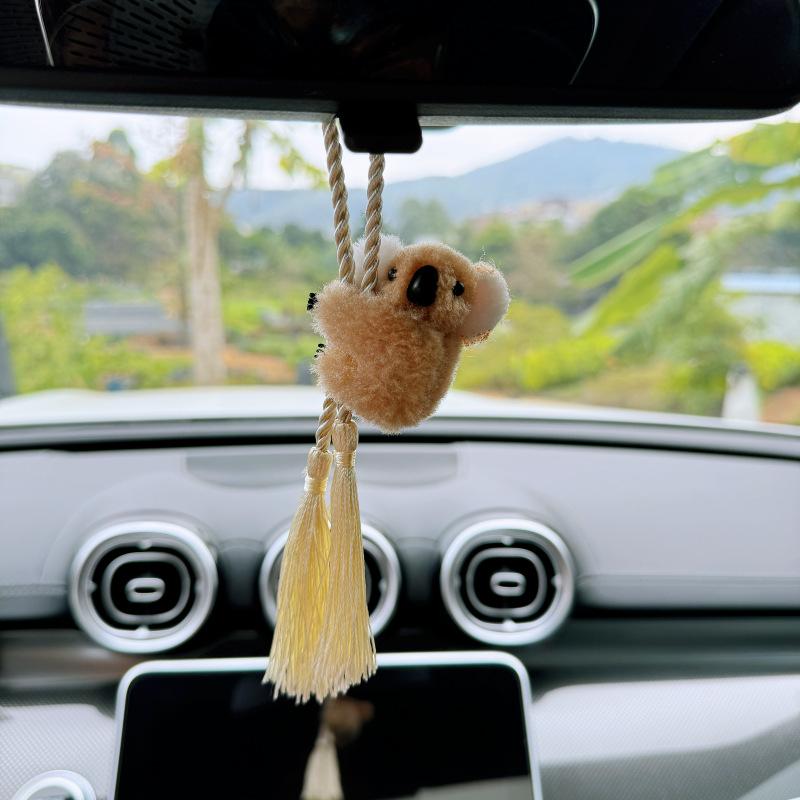 Creative and Cute Koala Car Pendant, Car Pendant, High-end Car Rearview Mirror Jewelry, Car Pendant