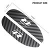 2025 Hot 2Pcs Car Rearview Mirror Rain Eyebrow Carbon Fiber For Volkswagen Tiguan Bora POLO PASSAT CC Touran GOLF Jetta Arteon T