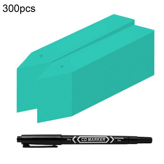 Plastic Plant Tags Reusable Plant Marker Pen Labels with Plant Name Tags Planter Label Stakes