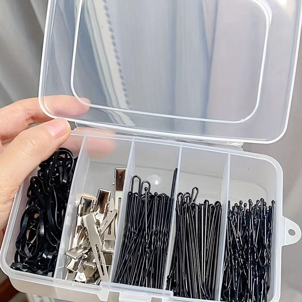 

Plastic Jewelry Storage Box Portable Plastic Storage Box Plastic Hair Clips Storage Box Hair Clips M