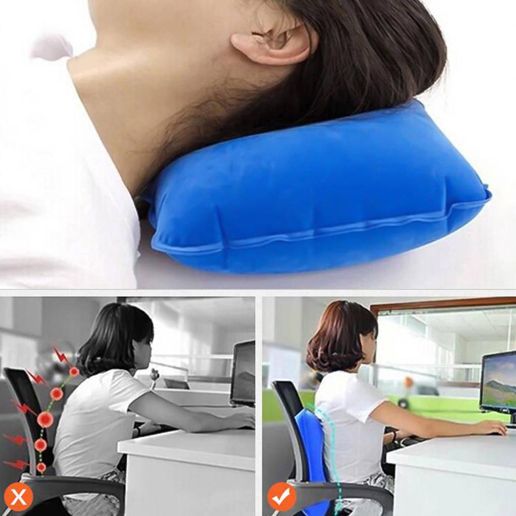 Soft Inflatable Pillow Fit Outdoor Hiking Camping Traveling Tent Accessories