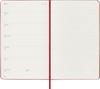 Moleskine 2025 Planner, 18-Month Weekly Diary, July Start, Large Size (13cm x 21cm), Hardcover, Red, DHF218WN3Y26