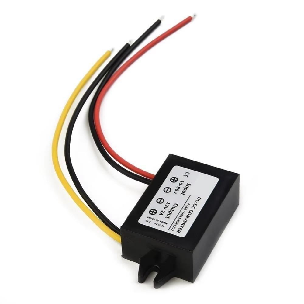 Buck Regulator Voltage Regulator DC 15V-80V To DC 12V 2A Power Converter Buck Converter Forklifts