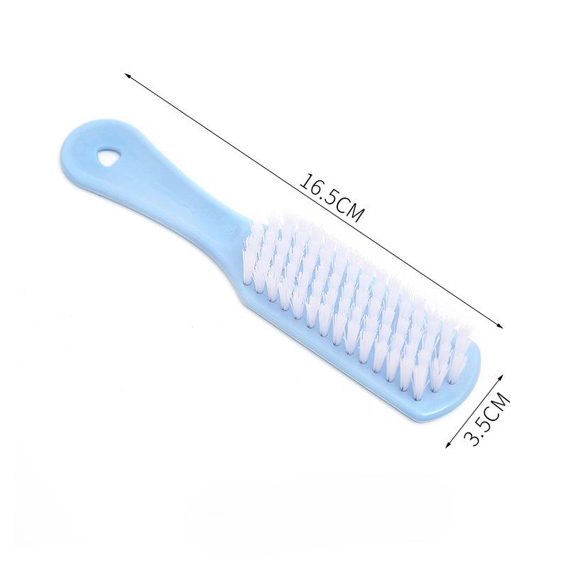 

Обычная пластиковая маленькая щетка для дезинфекции, щетка для стирки, щетка для чистки обуви, длинная ручка, мягкие волосы, можно повесить щетку для одежды, щетка для обуви 16.5*3.5cm синий