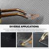 Stainless Steel Hot Melt Repair Triangle Wiping Flat Head Adjustable 45° Elbow Design Soldering Iron Tips Welding Repair Tools