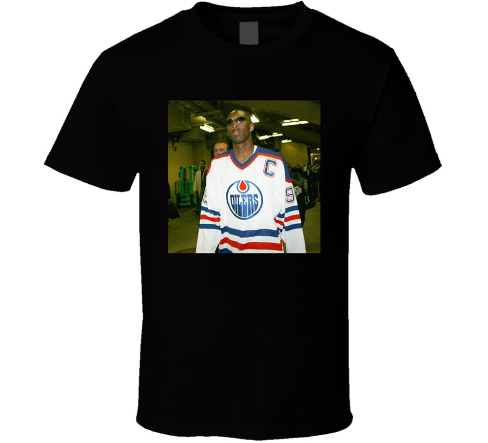 

Kobe Wearing Gretzky T Shirt Mens Womens Tees Top XL