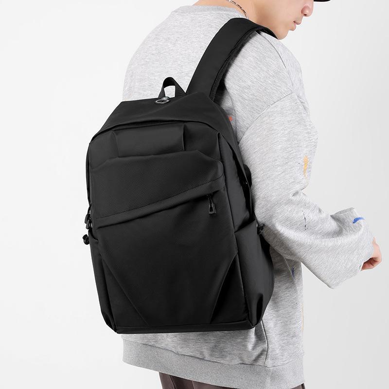 Stylish & Versatile Men's Backpack with Logo - Perfect for College Students