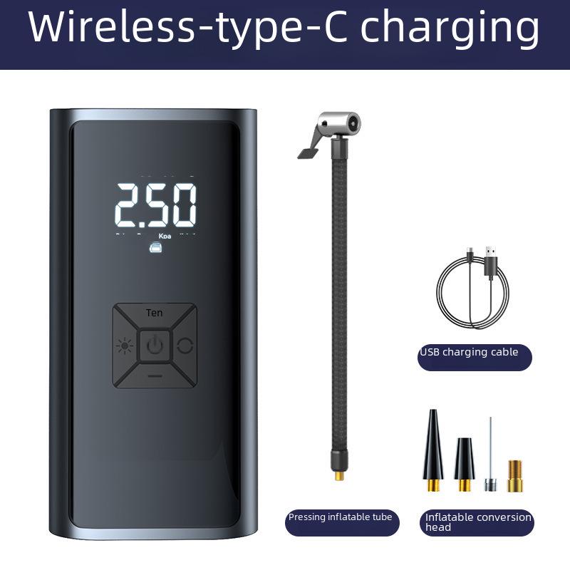 "Wireless Digital Portable Multi-Function Car Tire Pump"