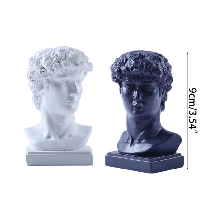 Desk Decorations Resin Ornament Pencil Holder Suitable for Restaurants and Homes
