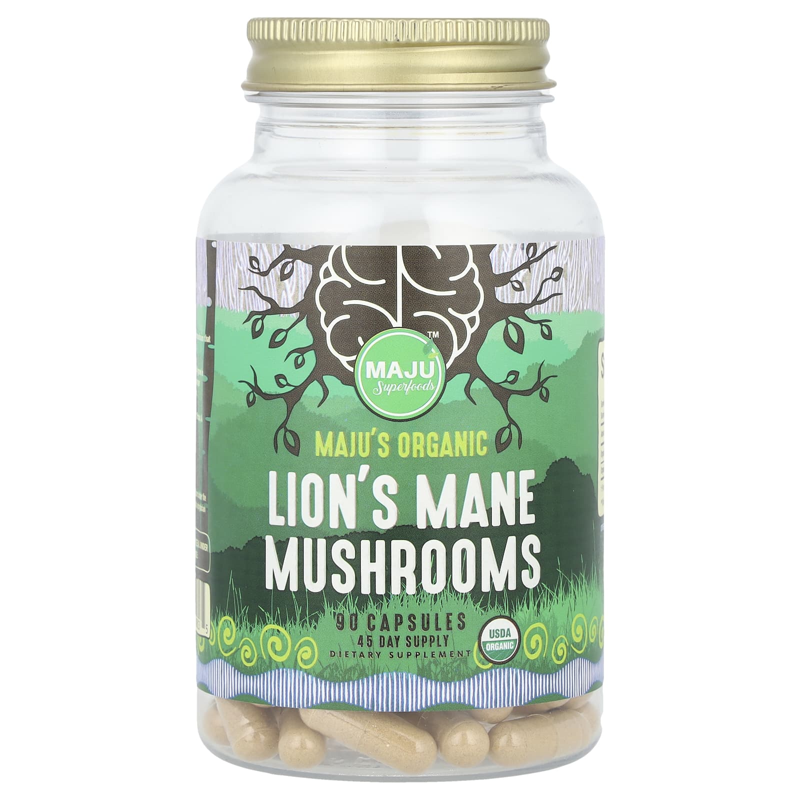 

Organic Deer Antler Mushrooms, 90 Capsules