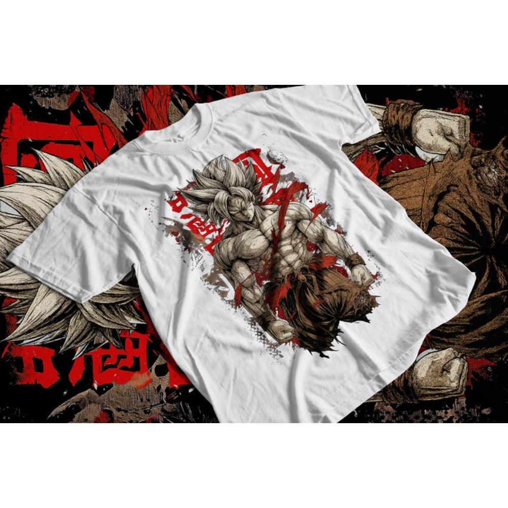 Dragon Ball Frieza All Forms & Goku "Protagonist" Vintage Oversized T-Shirt | Unisex Anime Streetwear Tee