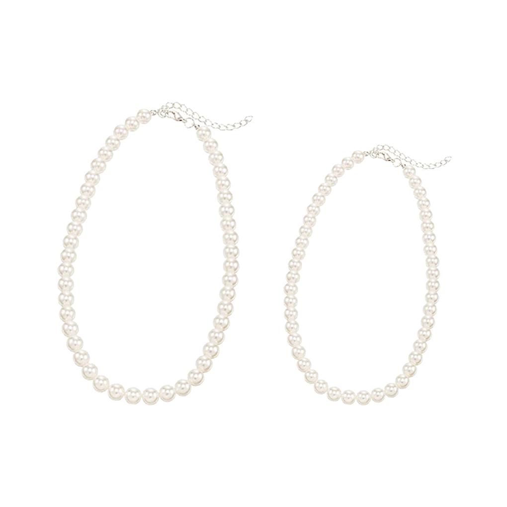 Simulation Pearl Necklace Charming Fashion Decor Accessory Clothes Pendant Hanging Decor Fashion Necklaces Birthday Gift