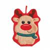 1PC Hanging Multi Element Christmas Creative Hand Towel Children Small Towel Thickened Coral Fleece Cute Embroidery Household
