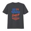 Snap On Tools T Shirt American Flag Car Print Mens vintage Washed Versatile Comfortable Casual homme Slightly graphic