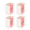 12Pcs Gift Bags Marry Me Heart Pattern Rose Gold Letters Soft Handle Reusable Party Bags for Wedding Engagement