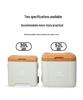 Mountain Guest Portable Insulated Cooler Box for Outdoor Camping, Car, and Trolley Use
