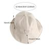 Men's Women's Sun Hat Solid Color Fisherman Hat Spring Summer Adjustable Outdoor Beach Foldable Sun Hat