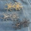 Spiderweb Shape Metal Fastening Button Detachable Pant Buttons Pin Crafts Waist Tightener Clothing Buckle Sewing Tool