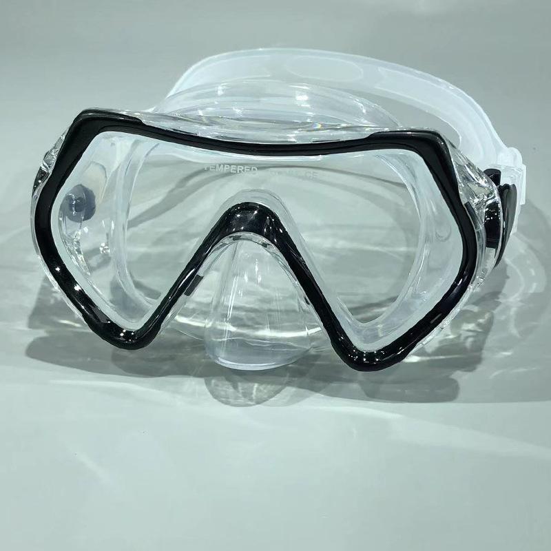 Children's Diving Goggles Silicone/tempered Glass Diving